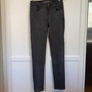 American Eagle Charcoal Grey Jeggings